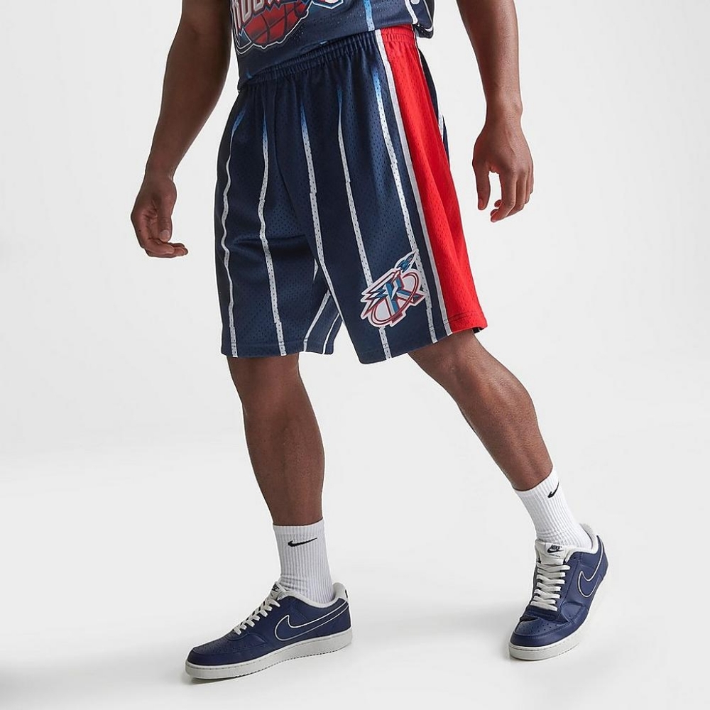 New Mitchell & Ness Houston Rockets NBA Swingman Road Men's Basketball Shorts